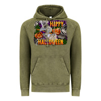 Vintage Olive happy halloween koala Vintage Hoodie - LillyAllenDesigns