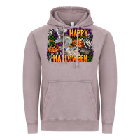 Vintage Zinc happy halloween koala Vintage Hoodie - LillyAllenDesigns