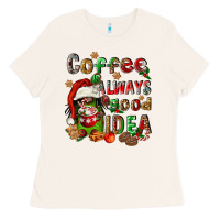 Bone coffee is always a good idea Ladies Tee - FaDigitalArtStudio