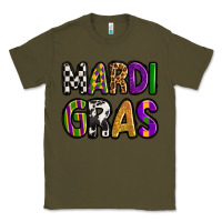 Army Green mardi gras copy Classic Tee - OliviaCreatesArt