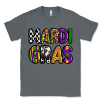 Charcoal Heather mardi gras copy Classic Tee - OliviaCreatesArt