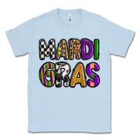 Dusty Blue mardi gras copy Classic Tee - OliviaCreatesArt
