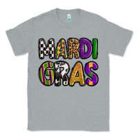 Heather Grey mardi gras copy Classic Tee - OliviaCreatesArt