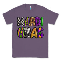 Lavender mardi gras copy Classic Tee - OliviaCreatesArt