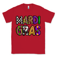 Red mardi gras copy Classic Tee - OliviaCreatesArt