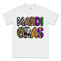 White mardi gras copy Classic Tee - OliviaCreatesArt