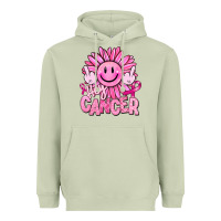 Matcha hey cancer smiley face breast cancer Heavyweight Hoodie - RanaPortraitStore