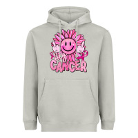 Moon Dust hey cancer smiley face breast cancer Heavyweight Hoodie - RanaPortraitStore