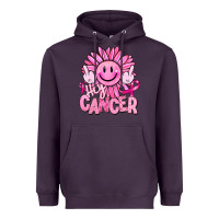 Plum hey cancer smiley face breast cancer Heavyweight Hoodie - RanaPortraitStore