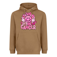 Toasted Coconut hey cancer smiley face breast cancer Heavyweight Hoodie - RanaPortraitStore