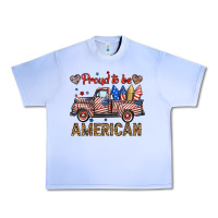 Grape Ice proud to be american truck Urban Heavy Tee - BundleAndBundleShop