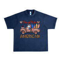 Navy proud to be american truck Urban Heavy Tee - BundleAndBundleShop