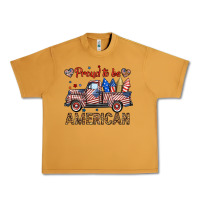 Peanut Butter proud to be american truck Urban Heavy Tee - BundleAndBundleShop