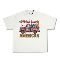 Proud To Be American Truck Urban Heavy Tee | Teevron