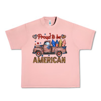 Salmon proud to be american truck Urban Heavy Tee - BundleAndBundleShop