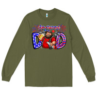 Army Green american dod Long Sleeve Tee - CowhideDigitalArt