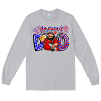 Moon Dust american dod Long Sleeve Tee - CowhideDigitalArt