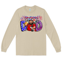Mushroom american dod Long Sleeve Tee - CowhideDigitalArt