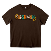 Chocolate Brown freshman Heavy Core Tee - Jasminsmagicworld