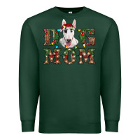 Sports Green Christmas Dog Mom Bull Terrier Premium Sweatshirt - RanaPortraitStore