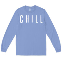 Colony Blue chill Long Sleeve Tee - DesigneFamous