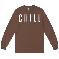Chestnut chill Long Sleeve Tee - DesigneFamous
