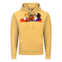 Vintage Mustard Trick Or Treat Baby Chimpanzee Vintage Hoodie - LillyAllenDesigns