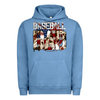 Pigment Pebble Blue baseball dad Urban Hoodie - Jasminsmagicworld
