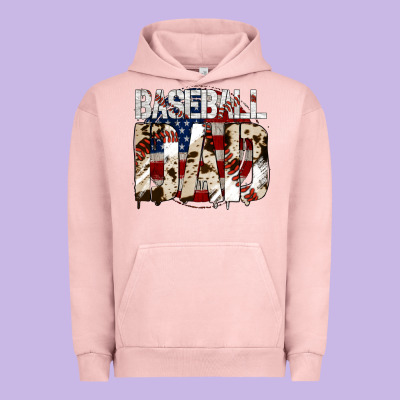 Baseball Dad Urban Hoodie Designed By Jasminsmagicworld