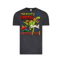 Vintage Black ready to crush preschool Vintage Tee - BundleAndBundleShop