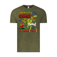 Vintage Olive ready to crush preschool Vintage Tee - BundleAndBundleShop
