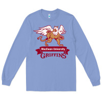 Colony Blue macewan academic Long Sleeve Tee - DesigneFamous