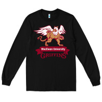 Black macewan academic Long Sleeve Tee - DesigneFamous