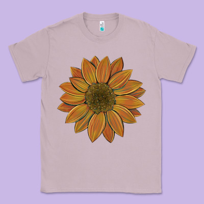 Sunflower Classic Tee Designed By Artiststas