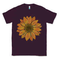 Plum sunflower Classic Tee - Artiststas