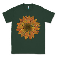 Sports Green sunflower Classic Tee - Artiststas