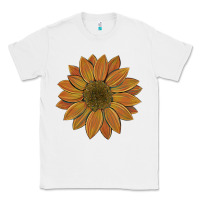 White sunflower Classic Tee - Artiststas