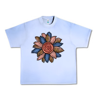 Grape Ice american sunflower Urban Heavy Tee - BundleAndBundleShop