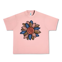 Salmon american sunflower Urban Heavy Tee - BundleAndBundleShop