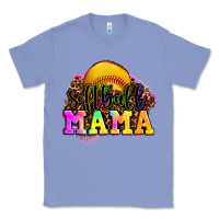 Colony Blue softball mama Classic Tee - OliviaCreatesArt