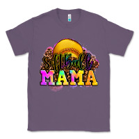 Lavender softball mama Classic Tee - OliviaCreatesArt