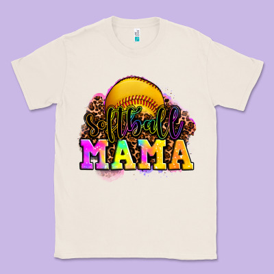 Softball Mama Classic Tee Designed By Oliviacreatesart