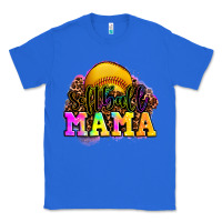 True Royal softball mama Classic Tee - OliviaCreatesArt