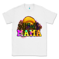 White softball mama Classic Tee - OliviaCreatesArt