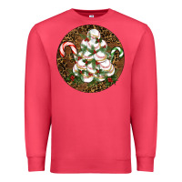 Cardinal Merry Christmas Baseball Premium Sweatshirt - RanaPortraitStore