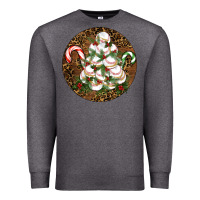 Charcoal Heather Merry Christmas Baseball Premium Sweatshirt - RanaPortraitStore