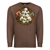 Chestnut Merry Christmas Baseball Premium Sweatshirt - RanaPortraitStore
