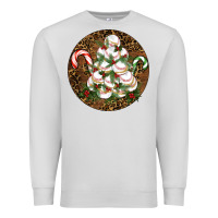 Dove Grey Merry Christmas Baseball Premium Sweatshirt - RanaPortraitStore