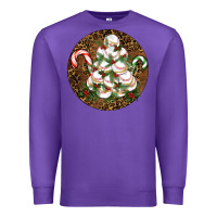 Purple Merry Christmas Baseball Premium Sweatshirt - RanaPortraitStore