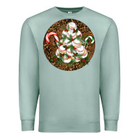Seafoam Merry Christmas Baseball Premium Sweatshirt - RanaPortraitStore
